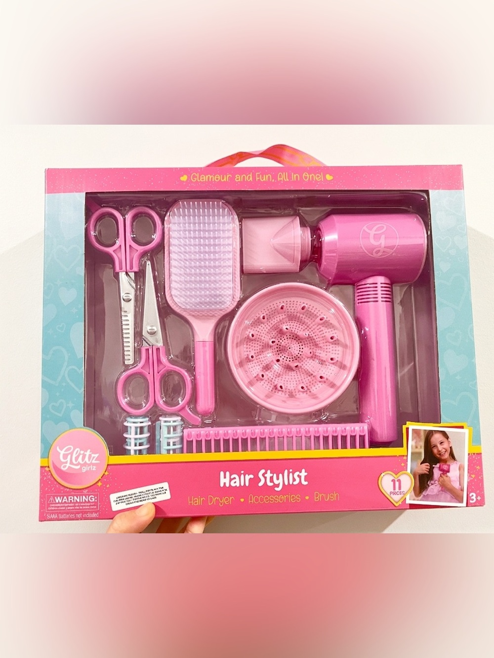 Kids Hair Salon pretend play toy set